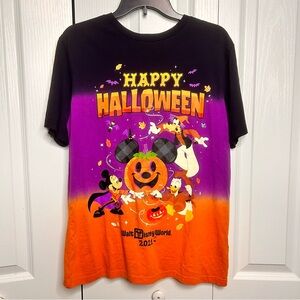 Disney Parks Happy Halloween Walt Disney World‎ 2021 T-Shirt Women’s Small NWOT